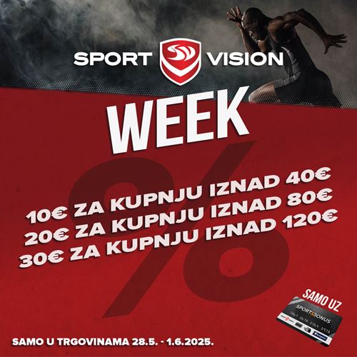 Week akcija u Sport Vision